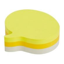 Samolepící bloček Post-it Super Sticky s výsekem řečové bubliny - 76 x 76 mm, neonový, 225 lístků