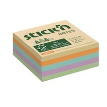 Samolepicí bloček v kostce Stick'n by Hopax FSC COC - 51 x 51 mm, luční mix, 240 lístků