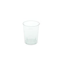 Jednorázové kelímky - plastové, čiré, 40 ml, 50 ks