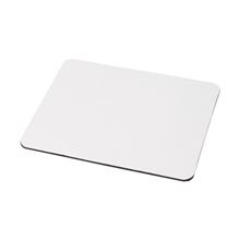 Podložka pod myš Grosa pro potisk - 180 x 220 mm, bílá/černá