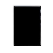 Dřevěná podložka Nero - 152 x 203 mm, lesklá, černá