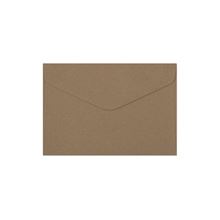 Ozdobné obálky Kraft - C6, 120 g/m2, tmavě béžové, 10 ks