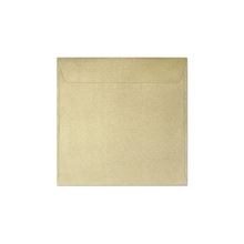 Ozdobné obálky Pearl - 14,5 x 14,5 cm, 120 g/m2, zlaté, 10 ks