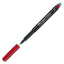 Permanentní popisovač na CD Faber-Castell Multimark 1523 S - červený
