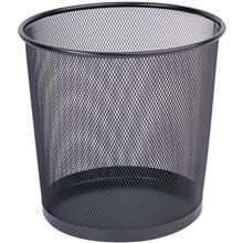 Drátěný koš Q-Connect - 12 l, černý