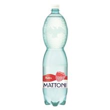 Minerální voda Mattoni - malina, perlivá, 6x 1,5 l