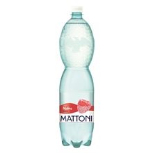 Minerální voda Mattoni - malina, perlivá, 6x 1,5 l