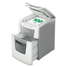 Automatická skartovačka Leitz IQ AutoFeed 100 - P5, řez na mikročástice 2 x 15 mm