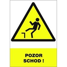 Tabulka - Pozor schod!