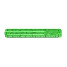 Pravítko KEYROAD Flexi - 20 cm, ohebné, zelené