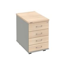 Mobilní kontejner Hobis K 34 C N - akát/šedá