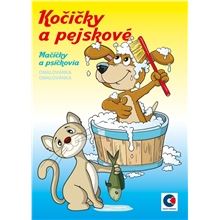 Omalovánky A5 - Kočičky a pejskové