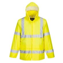Bunda proti dešti H440 - reflexní, žlutá, vel. 5XL