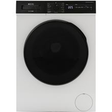 Parní pračka ECG EWF 801202 iSteam BlackLine - kapacita 8 kg, šířka 60 cm, bílo černá