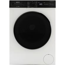 Parní pračka ECG EWF 901400 iSteam BlackLine - kapacita 9 kg, šířka 60 cm, bílo černá