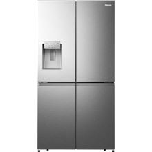 Americká chladnička Hisense RQ760N4SASE - objem 566 l (352 + 214), hlučnost 37 dB, nerez