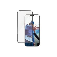 Ochrana obrazovky pro mobilní telefon PanzerGlass Apple iPhone 16 Pro Max - průhledná s černým rámem