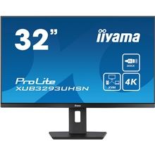 Počítačový monitor iiyama ProLite XUB3293UHSN-B5 - 32", IPS, 4K, 3840x2160, 1000:1, černý, repro