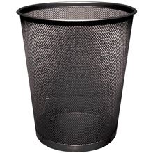 Odpadkový koš Q-Connect - drátěný, 18 l, černý