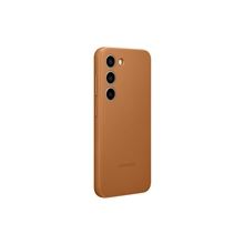 Samsung kožený zadní kryt pro Galaxy S23, hnědá