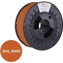 C-TECH PREMIUM LINE tisková struna (filament), PLA, 1,75mm, 1kg, žlutooranžová