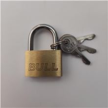 Visací zámek 9230 E Ms BULL - zlatá mosaz