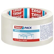Balicí páska Tesa Basic - čirá, 50 mm x 66 m, 1 ks