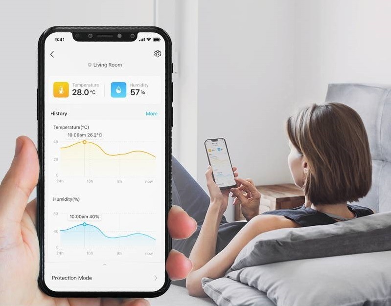 Senzor TP-Link Tapo T315, chytrý teplotní senzor s displejem (Tapo T315) - obrázek č. 2