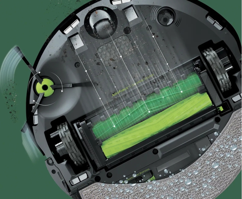 Robotický vysavač iRobot Roomba Combo j7+ černý - obrázek č. 9