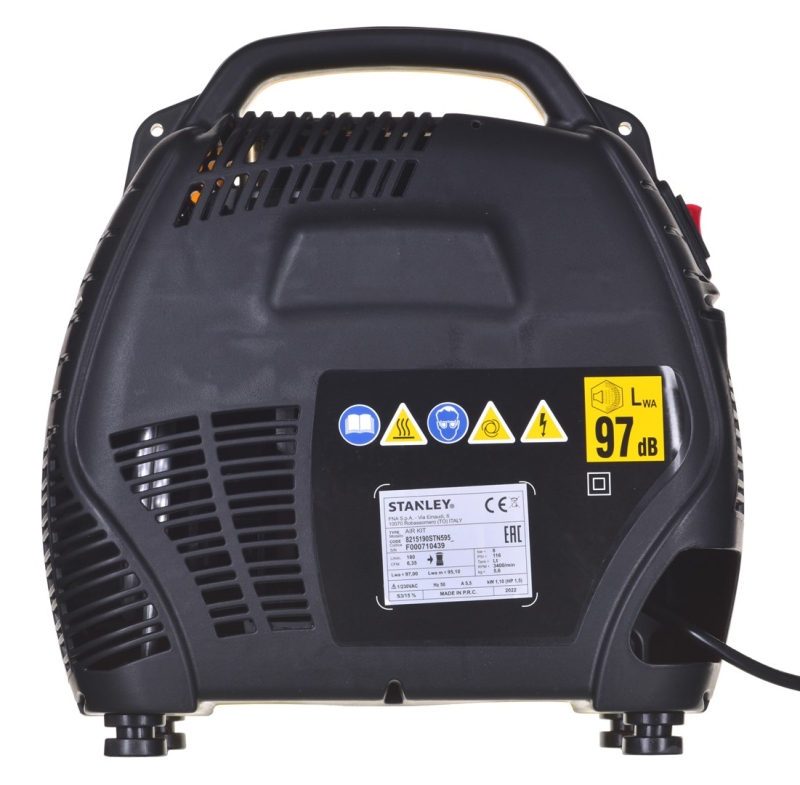 BEZOLEJOVÝ KOMPRESOR STANLEY AIR KIT 8215190STN595 - obrázek č. 0