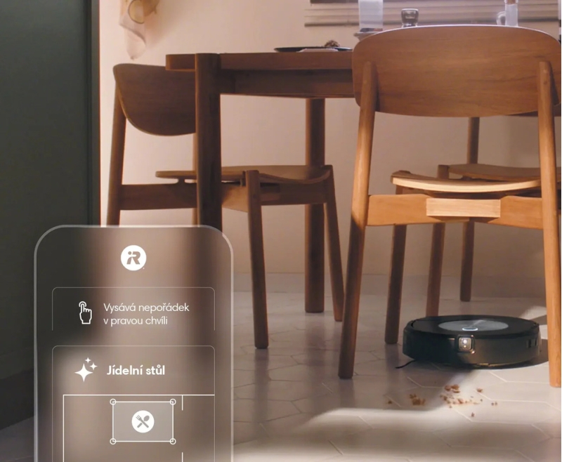 Robotický vysavač iRobot Roomba Combo j7+ černý - obrázek č. 5