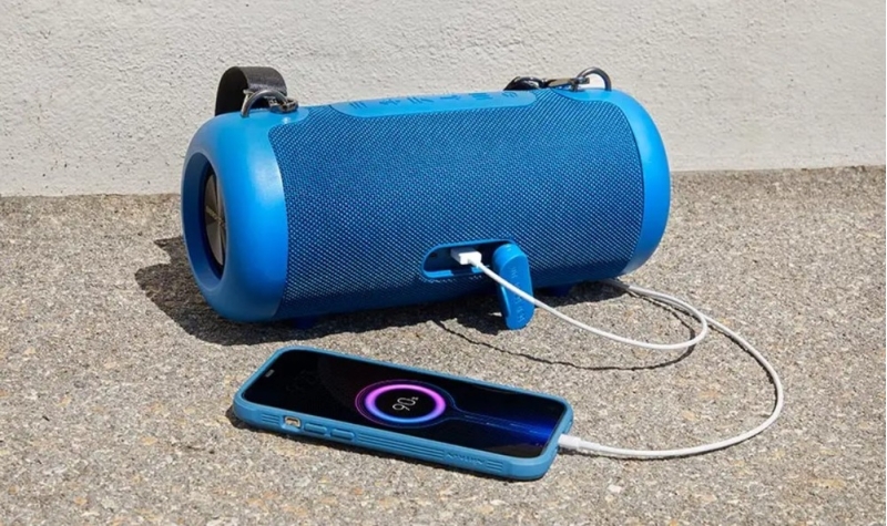 Přenosný reproduktor Energy Sistem Urban Box 6 modrý - obrázek č. 3