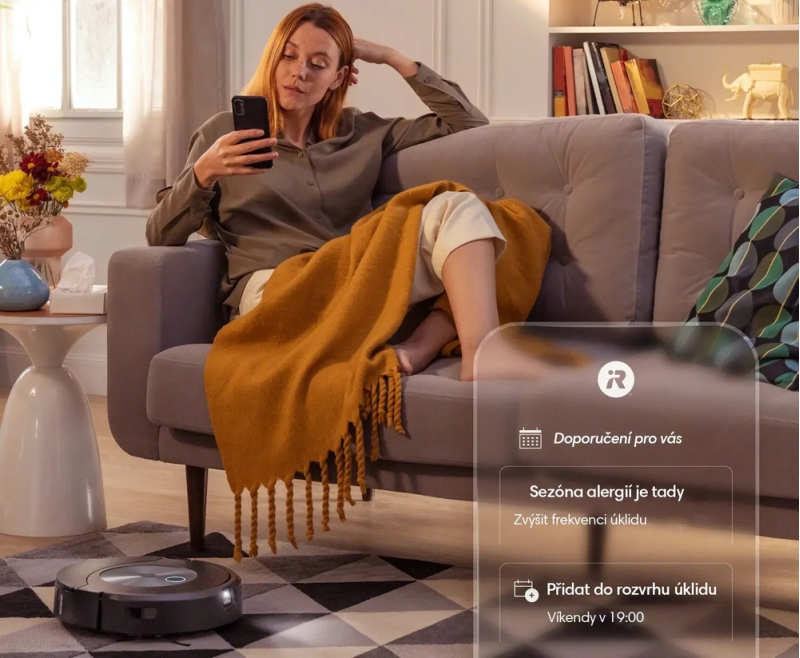 Robotický vysavač iRobot Roomba Combo j7+ černý - obrázek č. 6